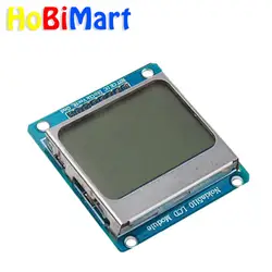 HoBiMart 84*48 ЖК-дисплей модуль развития СКМ подсветки адаптер PCB подходит для Nokia 5110 Бесплатная доставка # J017