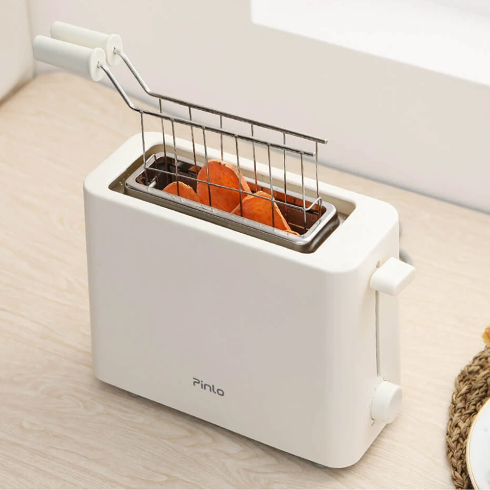 Xiaomi Pinlo Electric Mini Bread Toaster Stainless Steel Bread Baking Maker Machine for Breakfast Sandwich Reheat Kitchen Toast (17)
