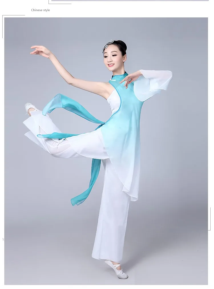 Chinese traditional women's dance costumes folk dance children's clothing Yangko girls children's dresses female Acura clothing