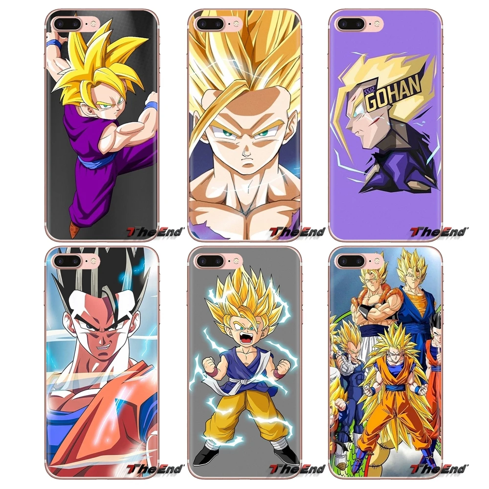 Dragon Ball z super Son Gohan прозрачный чехол из ТПУ для Samsung Galaxy J1 J2 J3 J4 J5 J6 J7 J8 Plus 2018 Prime 2015 2016