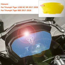 Новая мотоциклетная Blu-Ray кластерная Защитная пленка для защиты от царапин крышка спидометра защита для Triumph Tiger 1200 XC XR Tiger 800