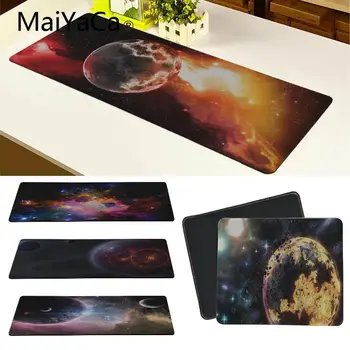 

MaiYaCa New Design Outer Space Star Customized Computer Laptop Anime Mouse Mat Locking Edge Mousepad Mat Keyboard Mat Table Pad