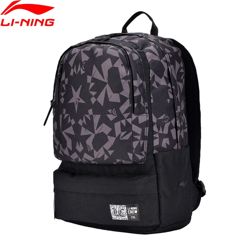 Li Ning Unisex Backpack Polyester The Trend Classic Sports Life Bag