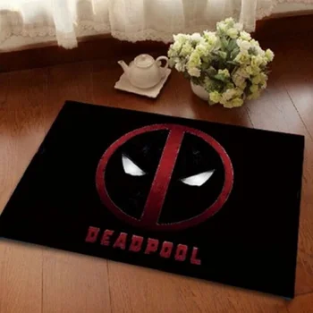 

Bath Mat Deadpool Flash Printing Rug Toilet Carpet Suede Non Slip Absorbent Shower Bathroom Mat Rugs tapete para banheiro