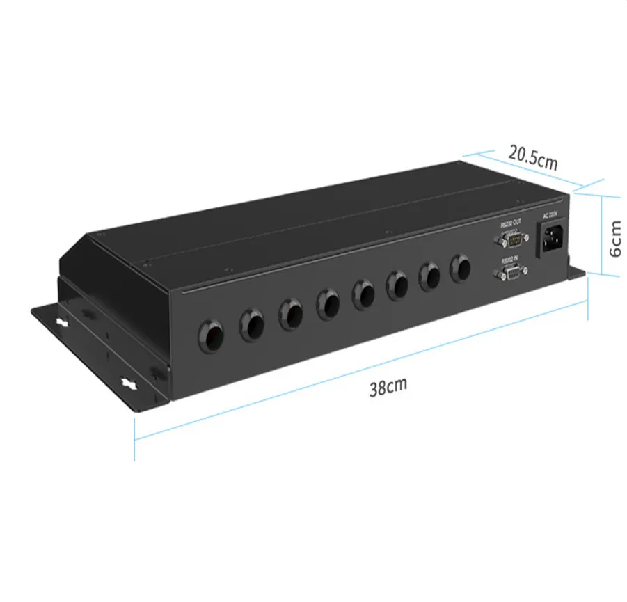  Free shipping Original MT-VIKI MT-PR108 wiring 8-way power management RS232 computer CNC timing con