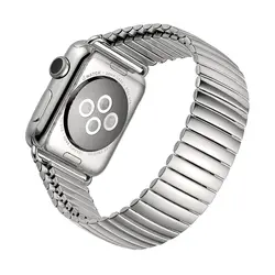 Новый Классический Нержавеющая сталь ремешок для Apple Watch 38 40 42 44 мм Iwatch серии 1 2 3 4 ремешок раздвижной браслет