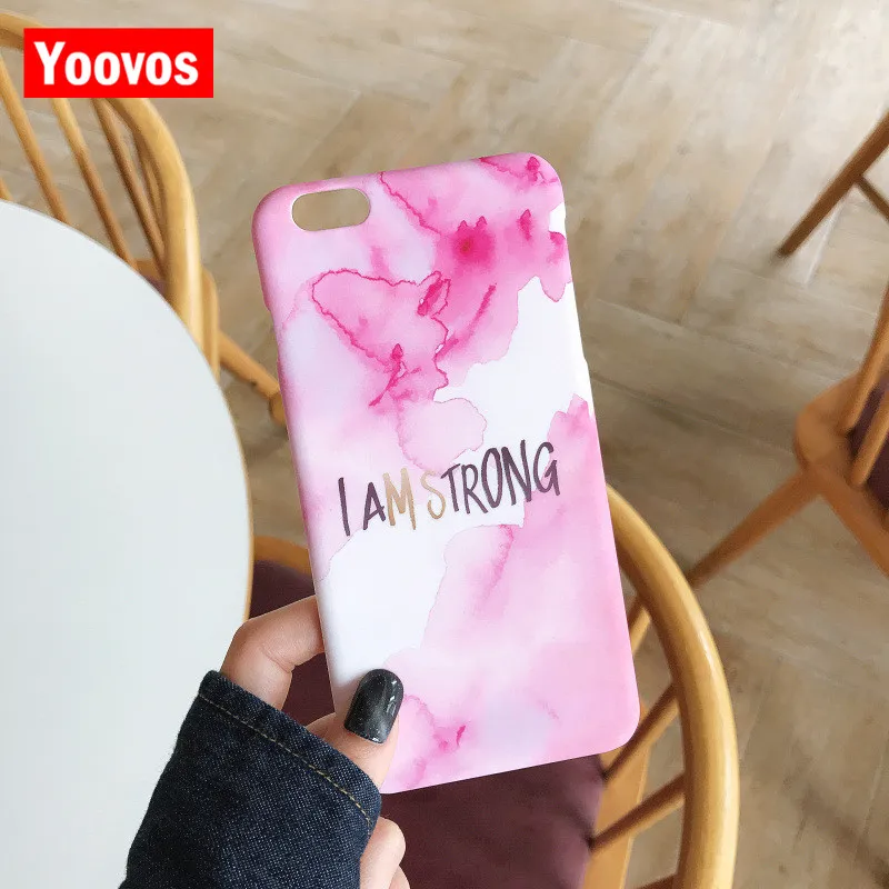 Yoovos половины завернутый телефон чехлы для iphone 6 7 8 чехол плюс 6splus Plus матовое