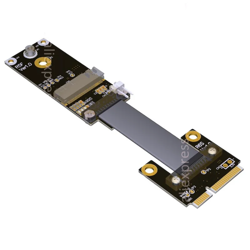 Беспроводная сетевая карта mPCIe Mini pci e 2230 2242 удлинитель кабеля расширитель для M.2