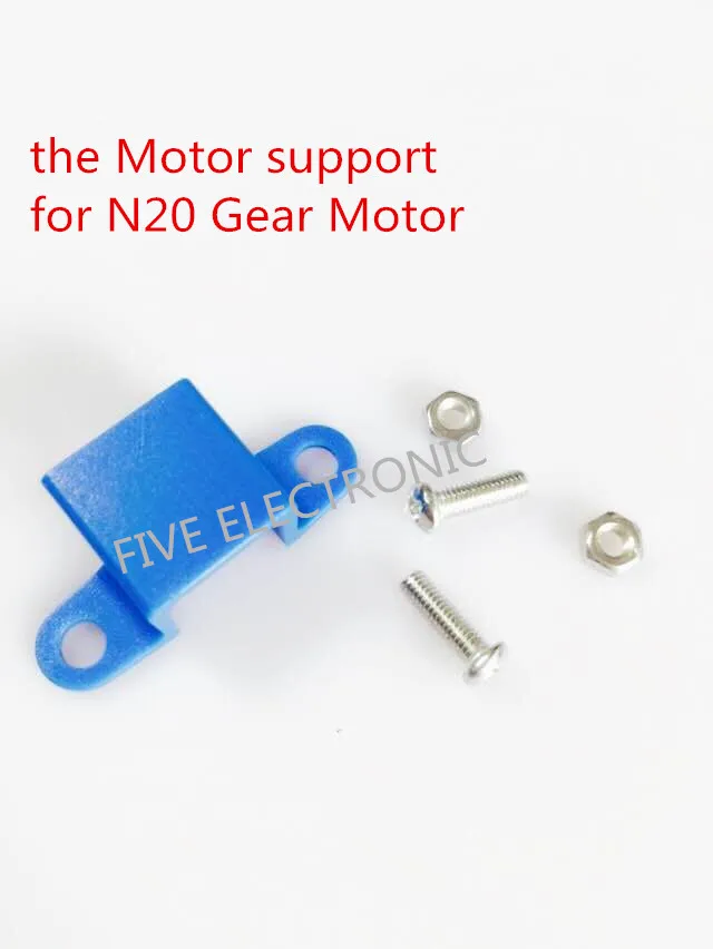 

The Motor Support for N20 Gear Motor. with free M2.5 screw & nut.RC Accessories the plane motor support