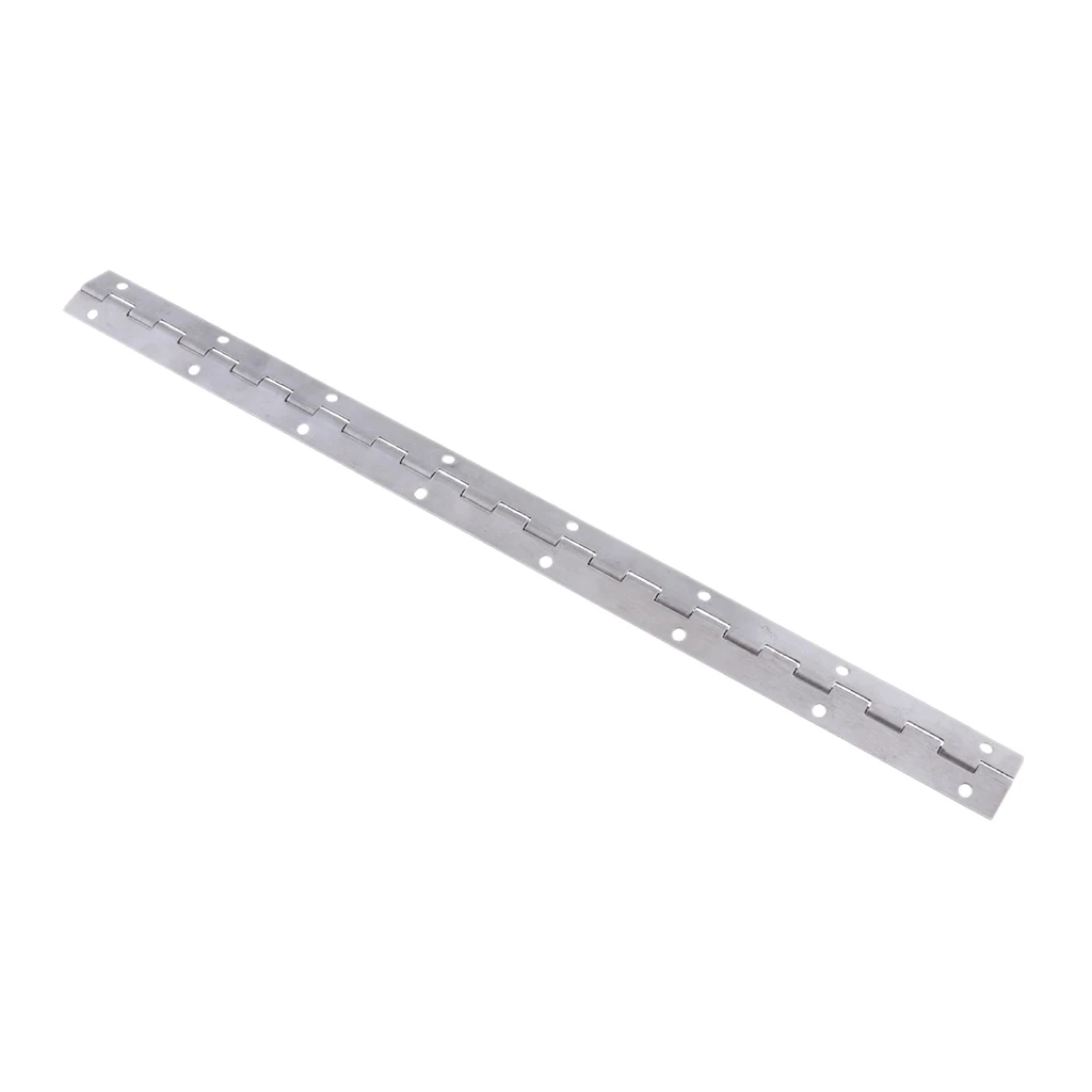 304 Stainless Steel Marine Boat Yacht Door Piano Hinge Deck Cabin Hardware Strong Corrosion Resistance 15 Inch x 1 Inch
