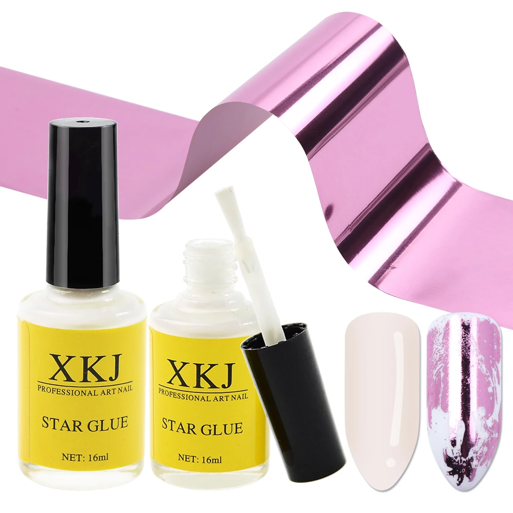 Buy 16ml/bottle Nail Glue for Transfer Foil Sticker