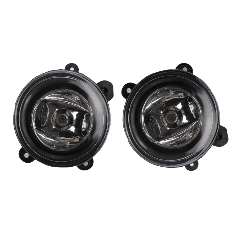 XIAOSHAO HBWUHAO ABS 1 Par Cromo Front Fog Light Light Fund Ring Rings Fit for Land Rover Freelander 2 LR2 2008 2009 2010