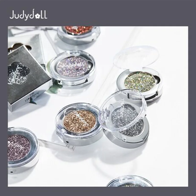 

Golden onion Diamonds Sparkle Buckle plate magnet monochrome Eye shadow dancing Stage makeup