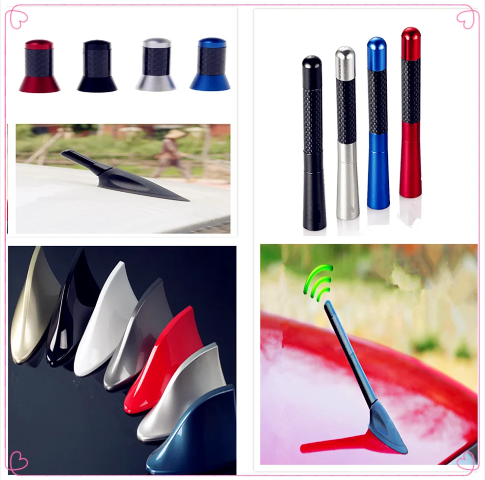 

Car Carbon Fiber roof new Radio shark styling signal Antenna for Chevrolet Trailblazer Onix Tru Orlando Code Captiva Aveo Sail