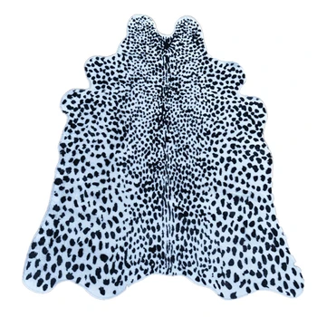 

Factory direct imitation animal skin carpet tiger cow goat antelope zebra leopard pattern non-slip mat