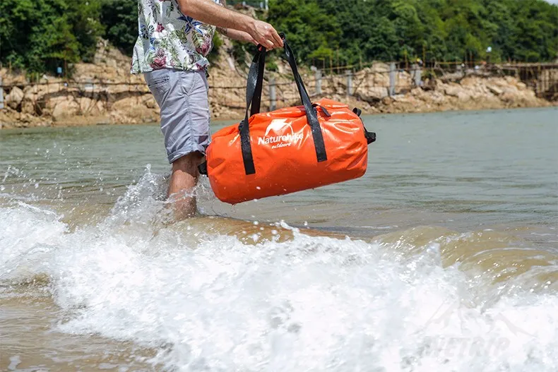 NatureHike 120L речной треккинг мешок Открытый водонепроницаемый Плавательный Кемпинг походный мешок большой емкости Многофункциональный Сверхлегкий Мешок