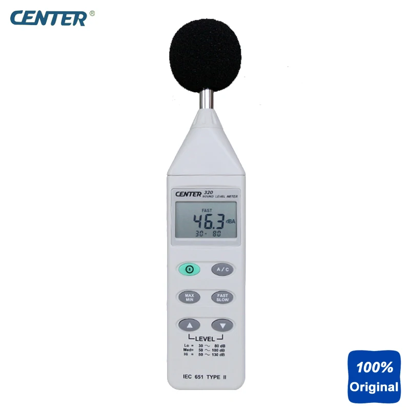 CENTER322 измеритель уровня звука с Регистратор