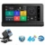 1080p Foldable Car DVR GPS Camera 6.86″ Android 4G Dash Cam Blutooth WIFI Video Auto Recorder Registrator With Two Rear Cameras