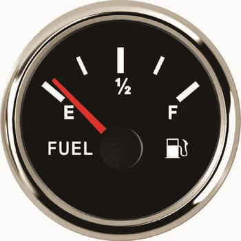 

0-190ohm Boat Fuel Level Gauge Waterproof Car Fuel Gauge With Red Pointer 9~32V Fit Car Motocycle Yacht