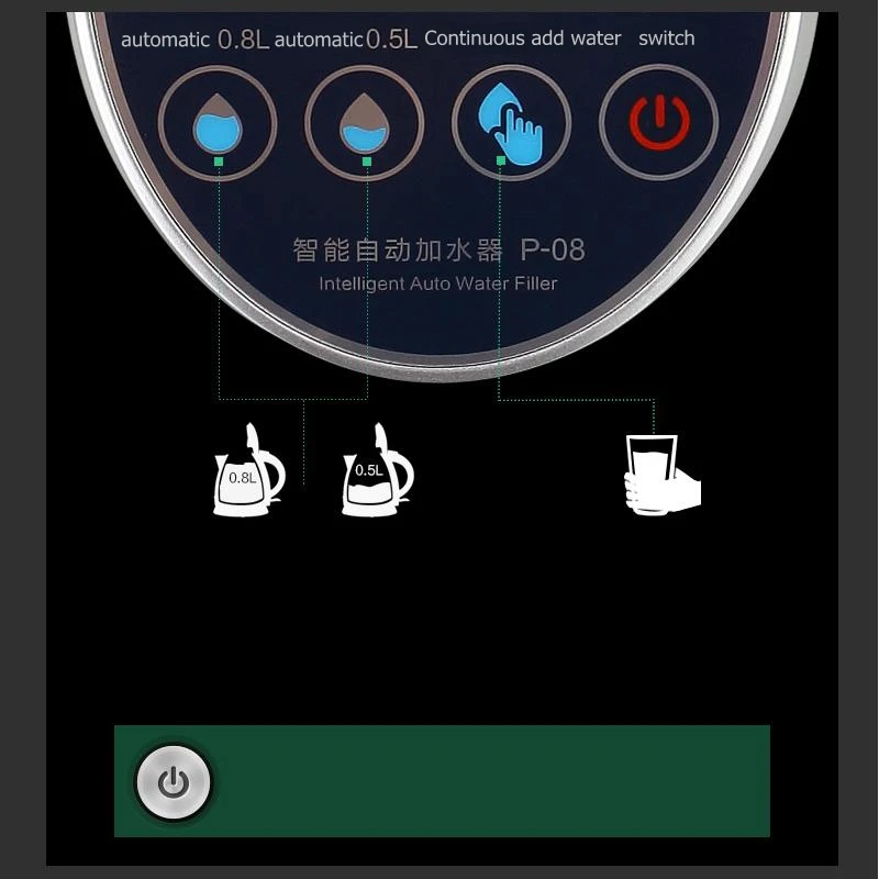 free shipping Kamjove P08/09 pure water bottled water pump water dispenser automatic electric pumping device water filler - Image 4