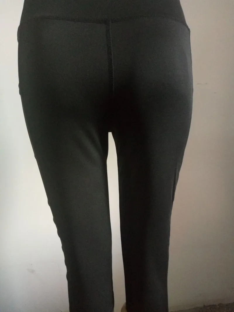 New Mesh Patchwork Capris Elastic Yoga Pants Outdoors Breathable Sports Tights Running Exercise Gym Quick Dry Pants drop ship