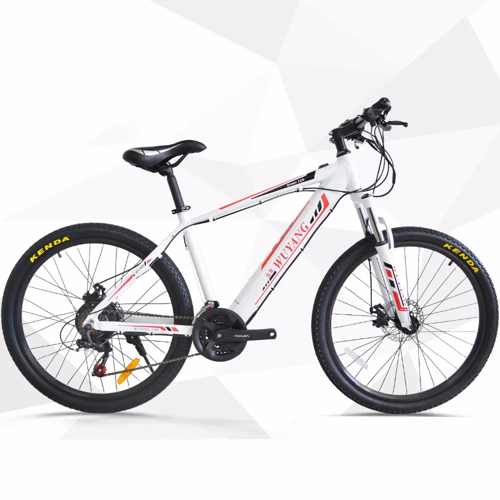 Discount 26inch electric mountain bicycle 48V Anti-theft chassis hidden lithium battery Front rear Suspension ebike 25km/h pas rang 60km 0