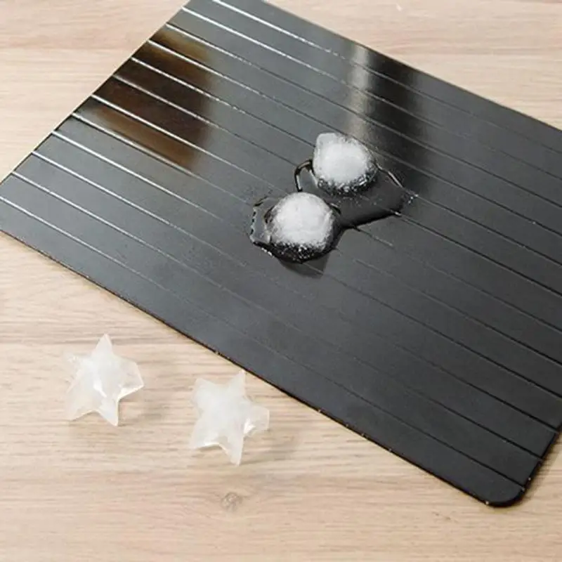 Safe Fast Meat Thaw Plate Plate Defrosting Defrost Tray Magic Thawing Frozen Meat Fish Thaw Plate Kitchen Tool Safe Fast Meat Thaw Plate Plate Defrosting Defrost Tray Magic Thawing Frozen Meat Fish Thaw Plate Kitchen Tool