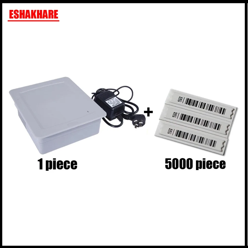 

security label deactivator decoder macchine AM58Khz eas deactivator+5000 piece sensor tag dr security label eas