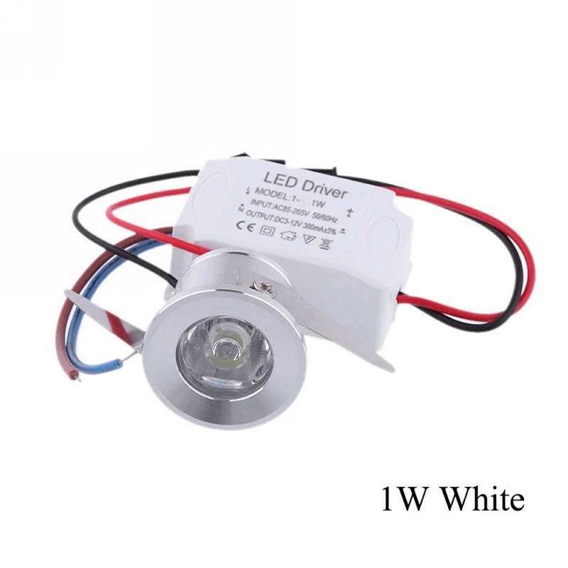 1 Вт/3 Вт светодиодный белый/теплый белый AC 85-265 в мини-светильник для поверхностного монтажа светодиодный светильник для ювелирного шкафа
