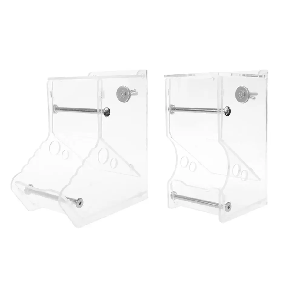 

Automatic Hamster Feeder Acrylic Food Feeding Dispenser for Guinea Pig Gerbil Pigeon