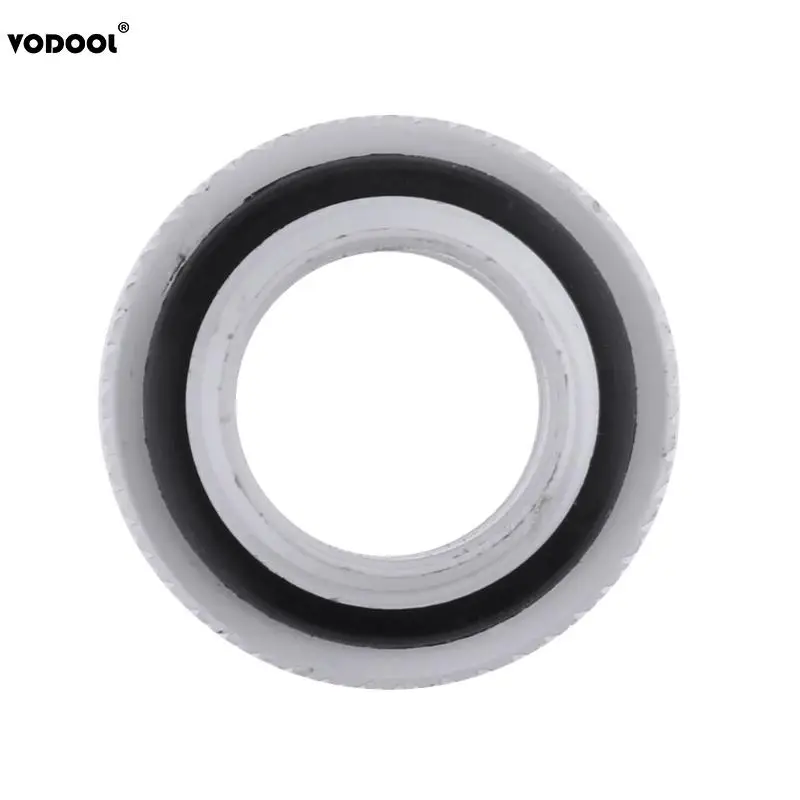 Dual Thread Hose Connector for Water Cooling Systems - Black/White