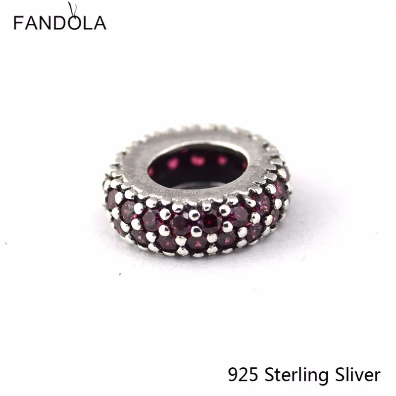 CKK Inspiration Within Red Original Charms 925 Sterling Silver Beads Jewelry Making Fits For Bracelets |