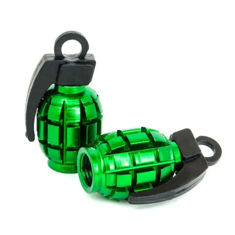 

4 pcs Car Truck Wheel Tire Valve Caps Aluminum Bicycle Tyre Air Valve Stem Cover for Motorcycle 11 Color Car Accessories