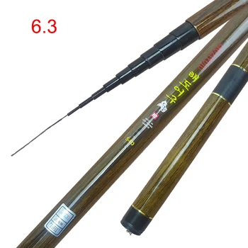 

Carbon Fishing Pole Telescopic Ultralight Hard Fishing Rod for Stream Freshwater BHD2