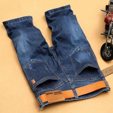 Шорты мужские Korte Broek Mannen Мужская джинсовая одежда Moda Hombre летние сексуальные мужские больших размеров Короткие рабочие мужские s повседневные хлопковые синие