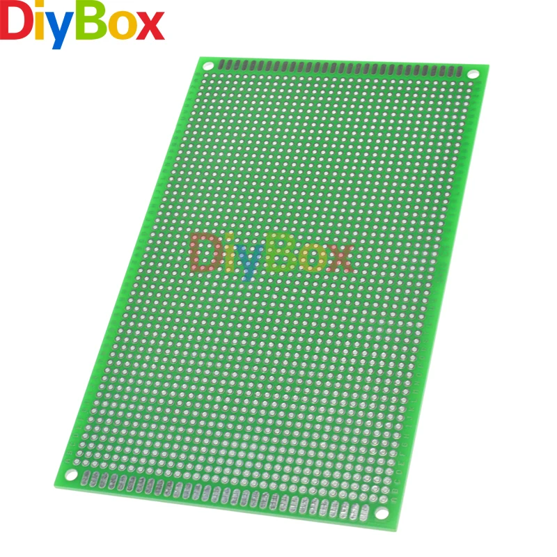 9x15 см Двусторонняя доска DIY Прототип Бумага печатной платы 1,6 мм дешевле новый