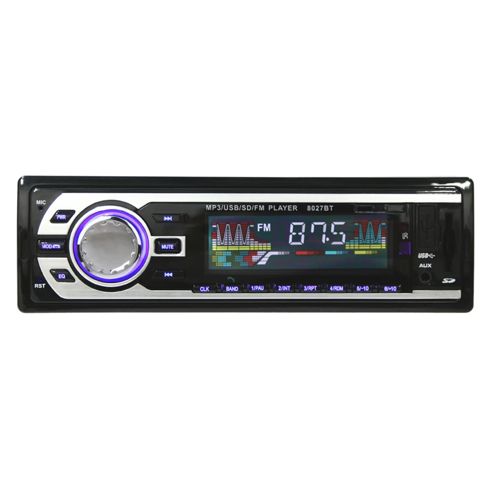 1 Din font b Car b font Radio FM Bluetooth Auto font b Audio b font