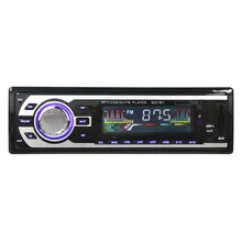 1 Din Автомобильный Радиоприемник FM Bluetooth Авто Аудио В тире Поддержка Стерео Музыку Дистанционного USB 12 В Автомобильный Mp3 плеер громкой