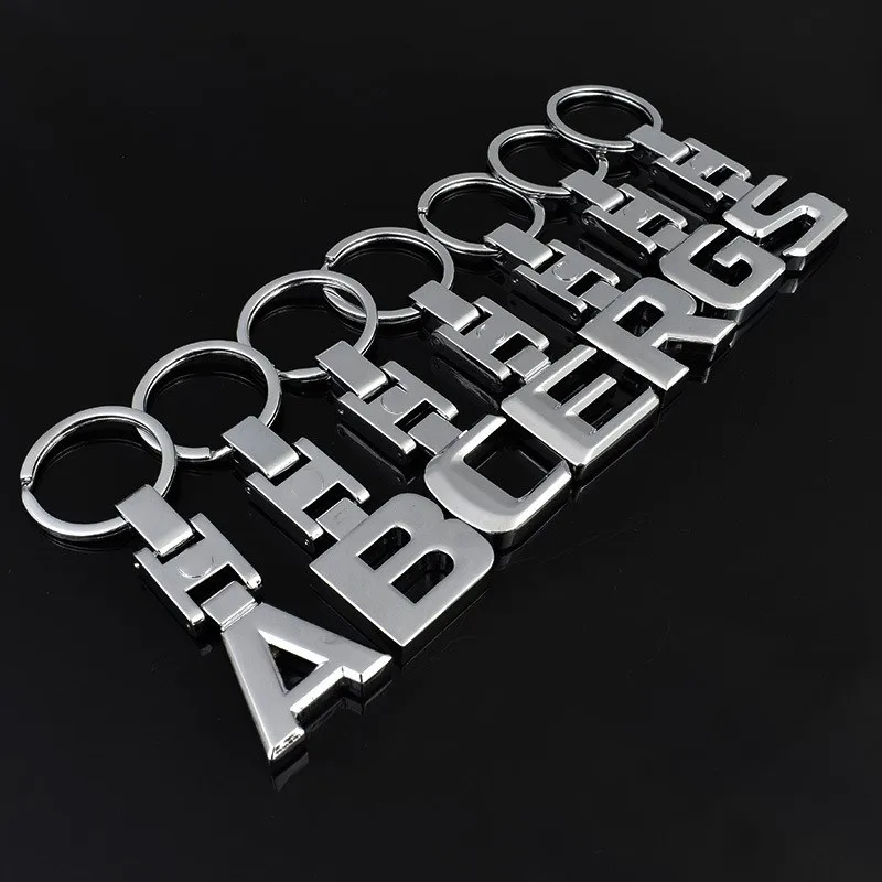 

Key Rings For Mercedes Benz A B C E R G S ML GL AGM 3D Car Keychain Metal Keyring Key Chain Rings Keychains