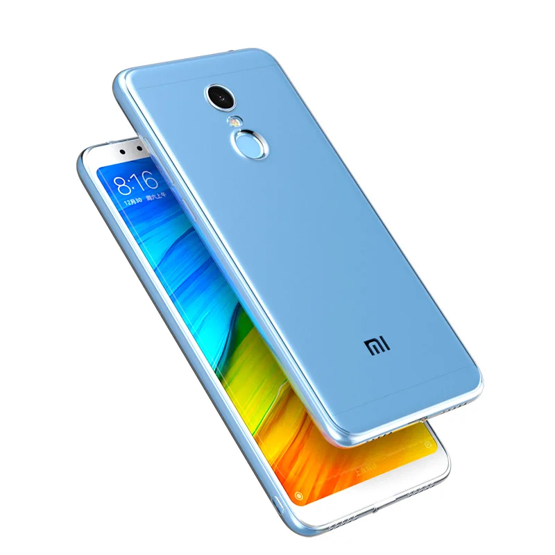 

Transparent Phone Cases For Xiaomi Redmi 5 Plus Soft and clear smart phone Redmi Note 5 Global Phone Cover Shell Fundas