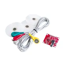 AD8232 импульсный комплект для ЭКГ для измерение показателей ЭКГ