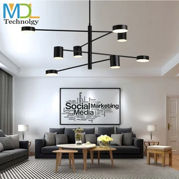 Nordic creative simple ceiling led chandelier light AC100-240V modern living room lighting fashion restaurant lamp
Nordic creative simple ceiling led chandelier light AC100-240V modern living room lighting fashion restaurant lamp