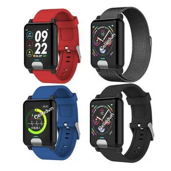 

Bluetooth Smart Watches ECG PPG Blood Pressure Fitness 3D UI Watch Heart Rate Wristband For IOS Android vs iwo 5 6 7