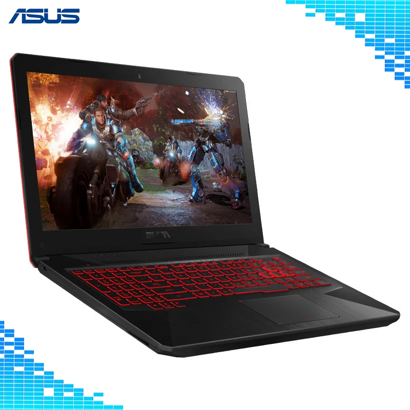 Asus FX80GD8300-1B8AXYA4X10 ноутбука i5-8300HQ 8G 128g SSD + 1 ТБ HDD GTX1050Ti 4G ips 15,6 "Портативный игровой ноутбук