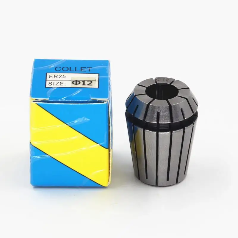 ER25 12 . ER collet. Collet. Material 65 Mn spring steel. Accuracy 0