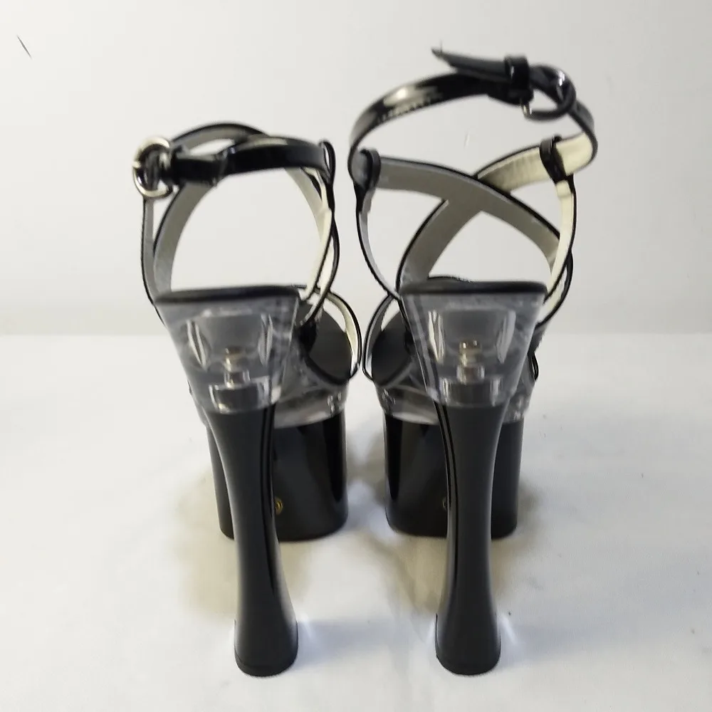 Summer women's shoe hot style color club shoes, 18 cm heel heels, delicate and performance dancing shoes