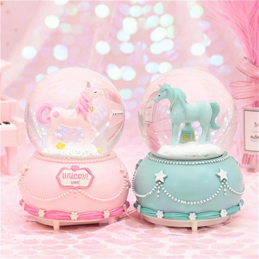 LED Night Light Unicorn Music Box Unilovers