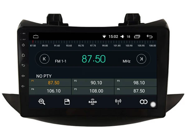 Clearance DSP android 8.1.2 gps navigation for 2017 2018 chevrolet trax Navirider car radio multimedia autoradio tape recorder headunit 4