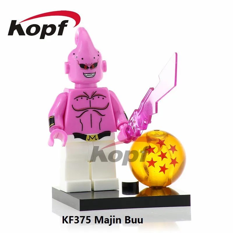 KF375 20Pcs No Box 20 шт. PG1379 строительные блоки Dragon Ball Son Goku Krillin launch Son Gohan Wu Taidou экшн-модель кирпичики для детей игрушки - Цвет: KF375 20Pcs No Box