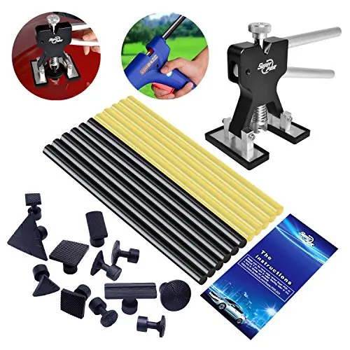 

PDR Glue for Puller Dent Paintless 27Pcs Sticks Lifter Kits Tabs PDR Car Repair Tool Hand Tool Set